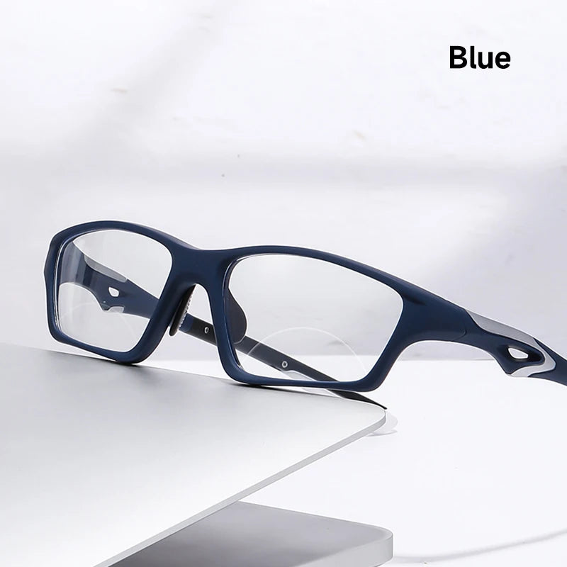 Anti-blue Light Bifocal Reading Glasses Men Sports Photochromic Readers TR90 High Quality Multifunctional Eyeglasses