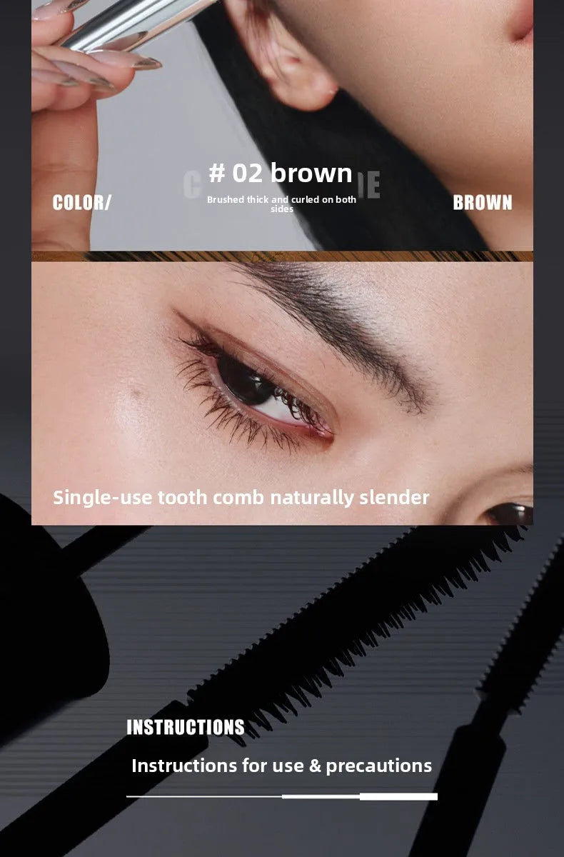 Judydoll Hardcore Hold Waterproof Sweatproof Lengthening Curling Mascara & Lash Primer - Smudge-proof Long-lasting Volume Makeup