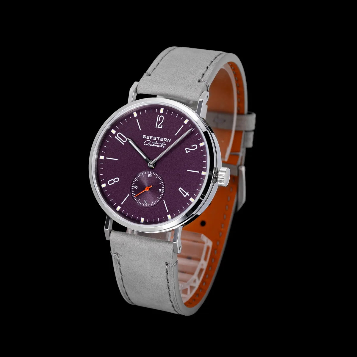 SEESTERN 2024 New Men Watch Automatic Business Wristwatches ST1701 Movement Ultra Thin Clock Top Brand Luxury  Fashion Casual