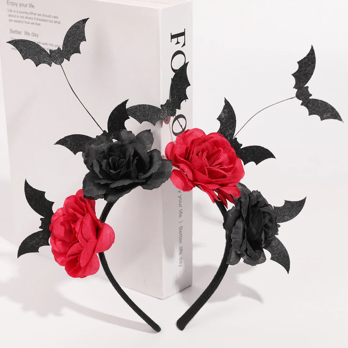 1 Piece of Halloween Costume Accessories, Headbands, Hair Accessories, Bat Headbands, Girl Role-Playing Headbands