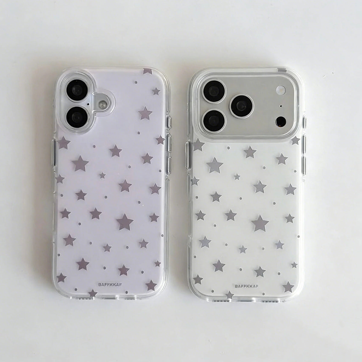 ins wind solid color star Phone Case for iPhone 17e 17 16e 16 15 14 13 12 11 Pro Max Xs XR XSMax Air Plus Feather Texture Cover