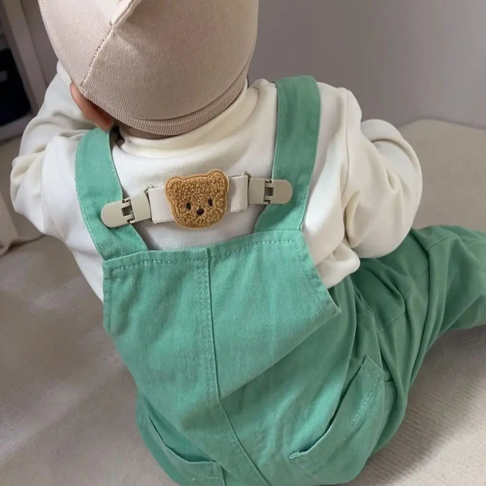 Accessories Fashion For Baby Anti-slip For Children Backpack Bear Strap Clip Suspenders Clip Shoulder Clip Pants Strap Clip