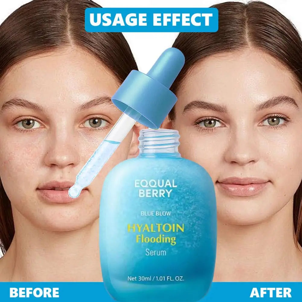 For EQQUALBERRY BAKUCHIOL Plumping Serum 5,000 PPM Retinol Alternative Vitamin C Serum Whitening Smoothing Facial Skin Care Gift
