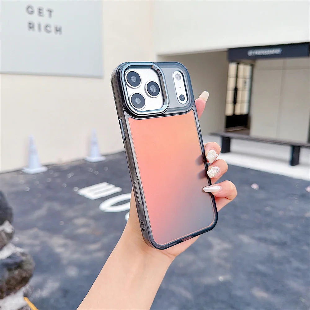 Luxury Color Chameleon Phone Case For iPhone 17 Pro Max Air 16 15 Plus 14 13 12 11  X XS Shockproof Protective Mobile Back Cover