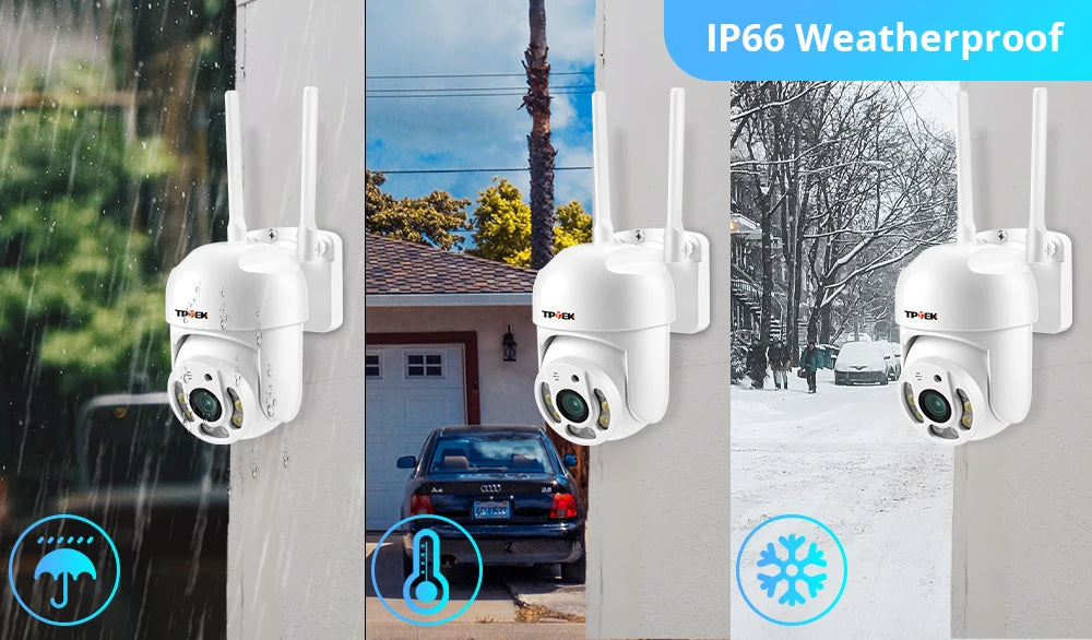 4MP PTZ WIFI IP Camera 1080P CCTV Surveillance Security Protection Wi Fi Outdoor 4X Digital Zoom Street CamHipro CamHi Camara