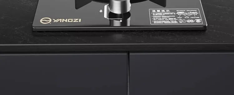 Gas Stove, Single Burner for Home Use, Dual-Purpose Embedded, YANGZI Mighty Fire Gas Stove AB