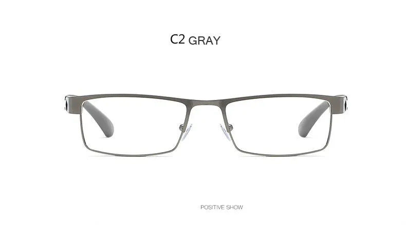 Men Women Titanium Eyeglasses Lenses Zoom Magnifying Reading Glasses Reading 1.0  1.5  2.0  2.5  3.0 3.5 4.0 for Women Men