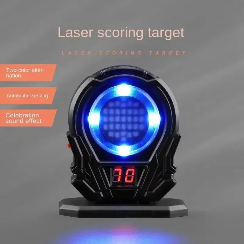 Christmas gifts mini infrared Dart Target Laser Training Target Induction Laser Target Auto-Scoring Target Sound Light Feedback