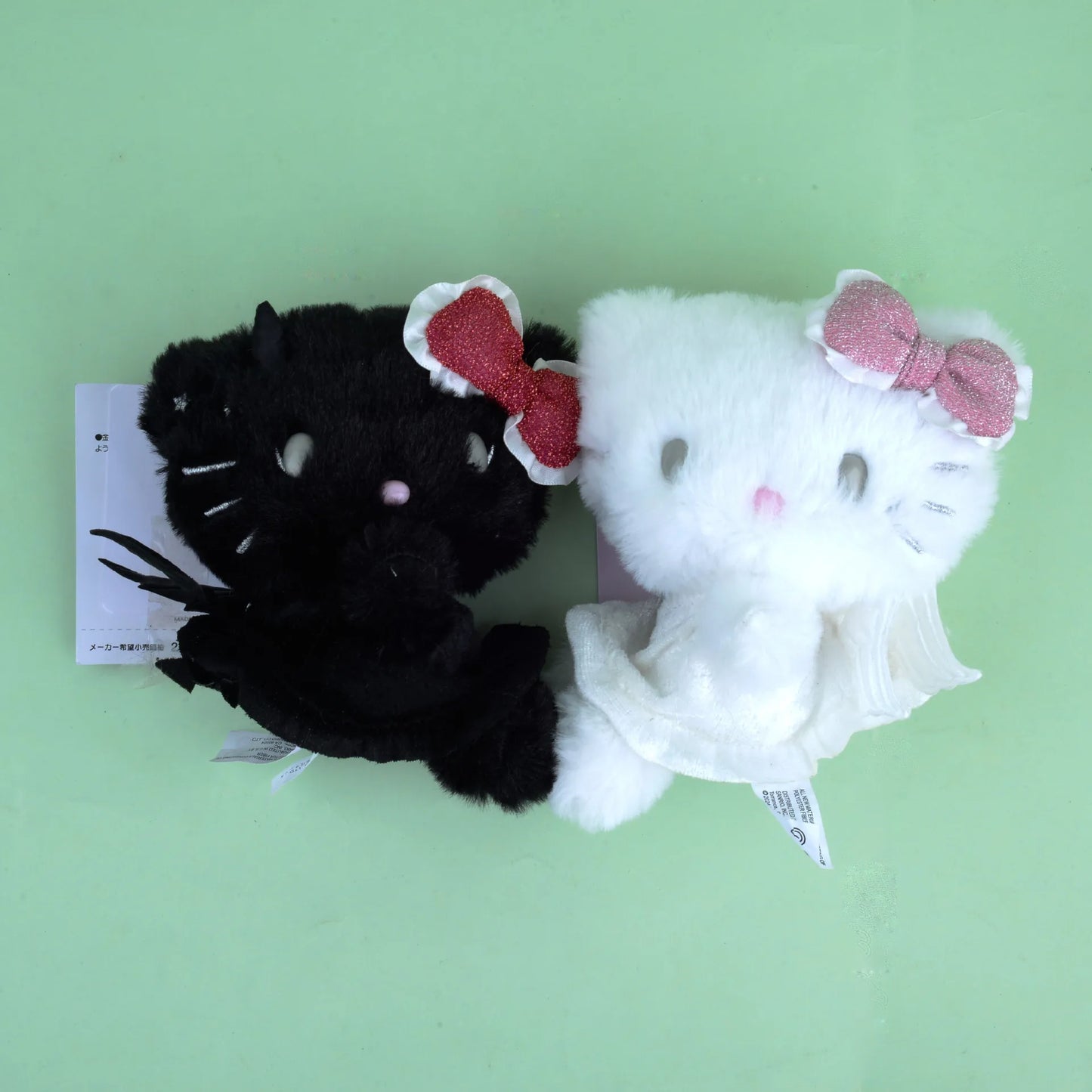 Angel Devil Kitty 12-20CM Plush Doll Toy