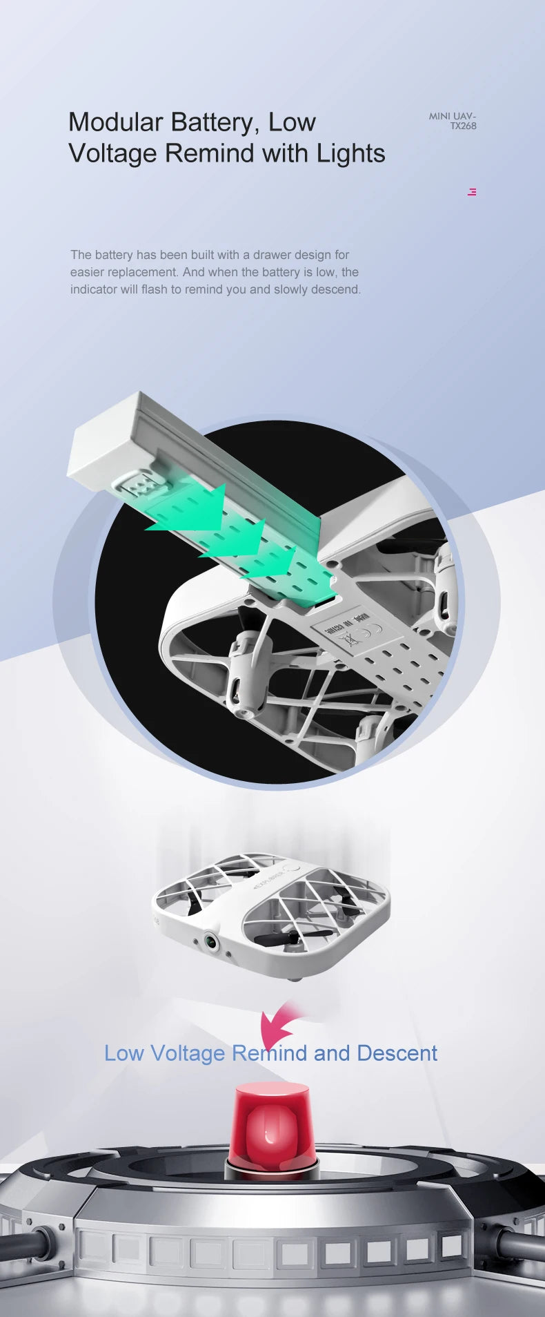 Mini Drone With 4k Professional Camera Air Hover 360° Roll Wide-Angle Camera Portable Long Life Remote Control Helicopter Toy