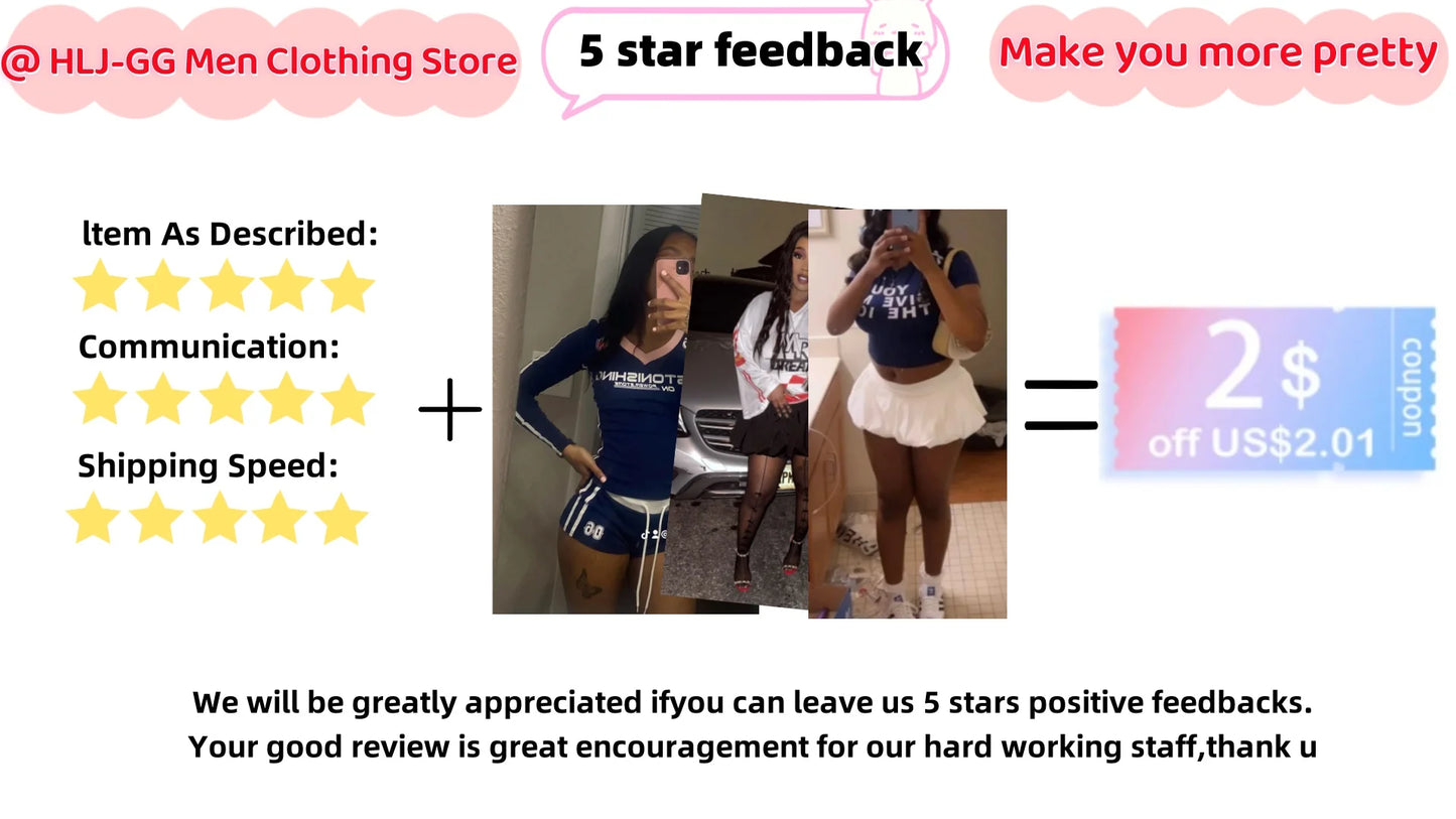 HLJ Y2K Sexy Lace Two Piece Set for Woman Letter Printing See Through Long Sleeve Crop Top + Shorts Suits Female Streetwear New