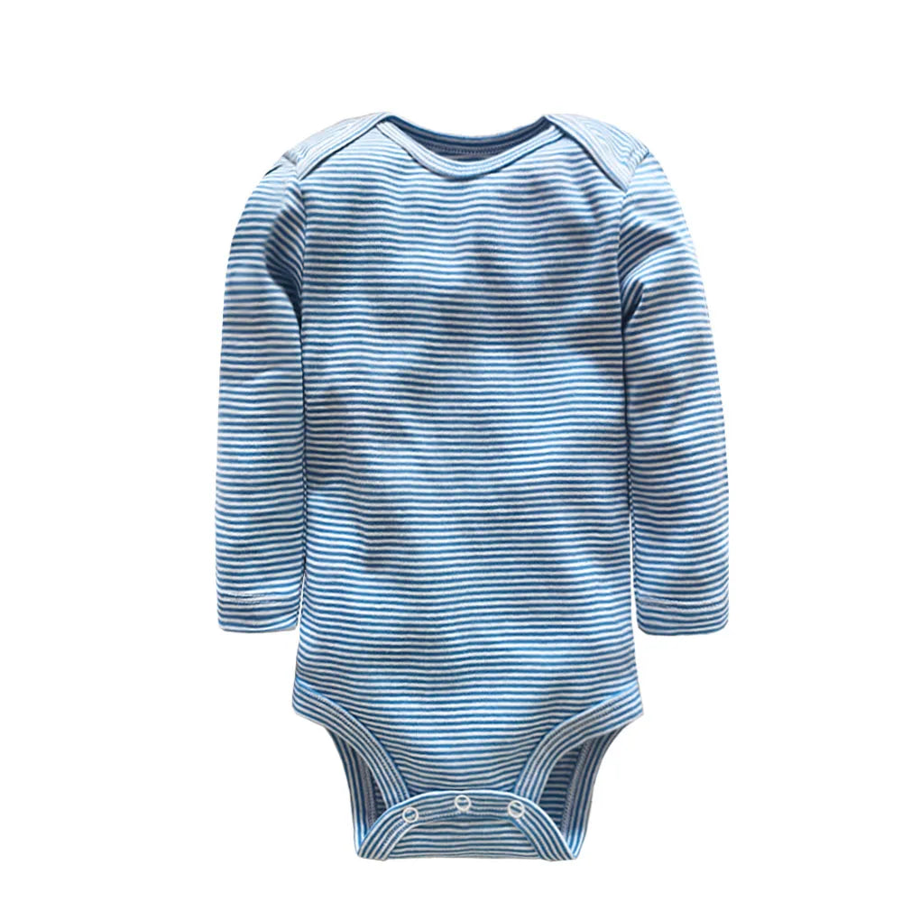 4/5 Pcs Baby Bodysuit Set for Newborns Cotton Romper Boys 0-24M Soft Long Sleeve Infant Daily Outfit Toddler Clothes