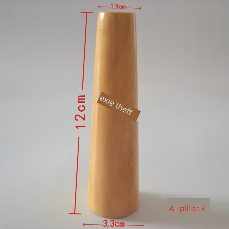 Wooden Solid Wood Oak Chassis DIY Lamp Holder Base Lamp Post Log round and Square Creative Lamp Lighting Accessories