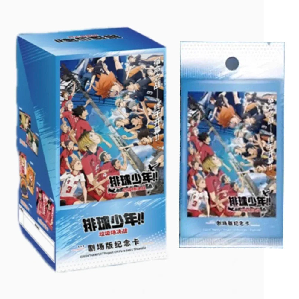 Haikyuu CardsThe Junkyard Showdown Is Coming Hotly with A Passionate Opening Classic Collectible Card Toys and Gifts