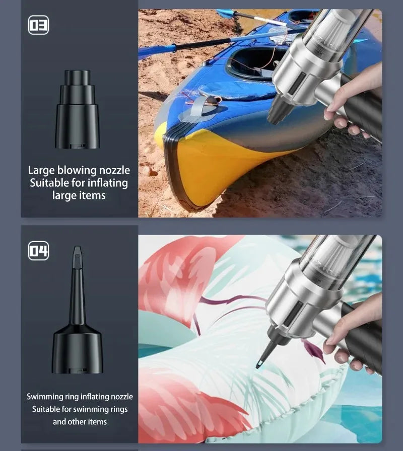 Car Vacuum Cleaner Wireless Portable Mini Vacuum Cleaner Handheld Powerful Vacuum Car Cleaner Cleaning Machine Home Appliance