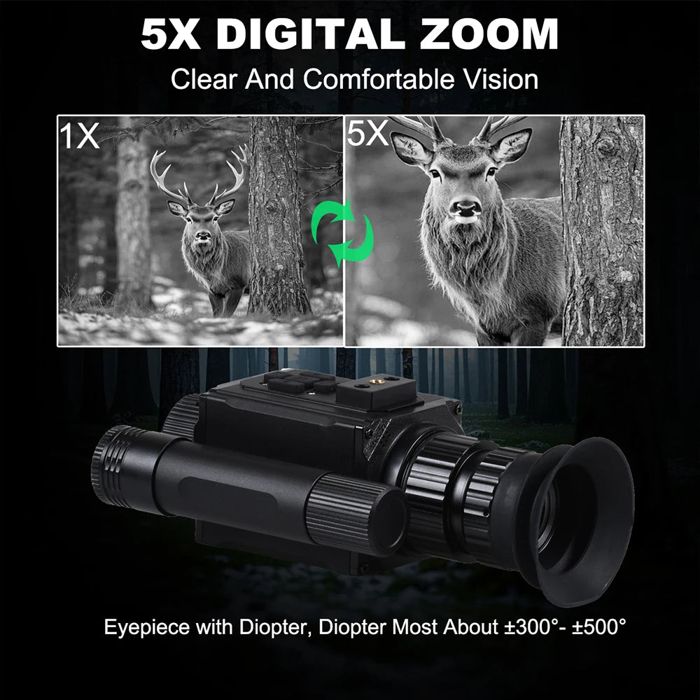NVG Night Vision Goggle Multi-purpose IR Device for Outdoor Hiking Hunting Fishing Rescue Photo Video Camera With Helmet Adapter
