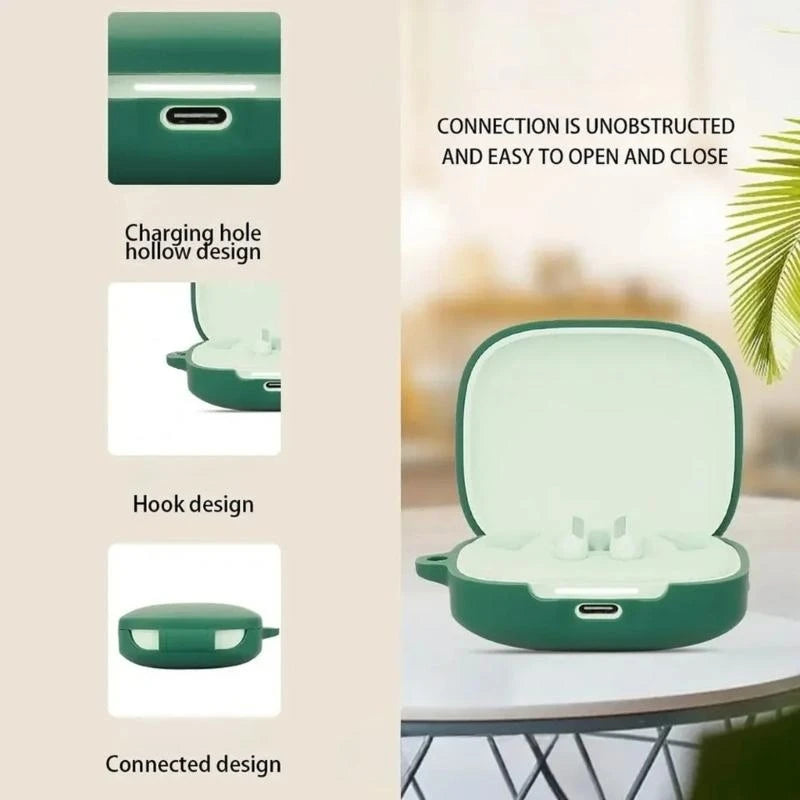Soft Earphone Protective Case For Redmi Buds 6 Wireless Earphone Silicone Housing Shell Skin Shockproof And Dustproof Sleeve