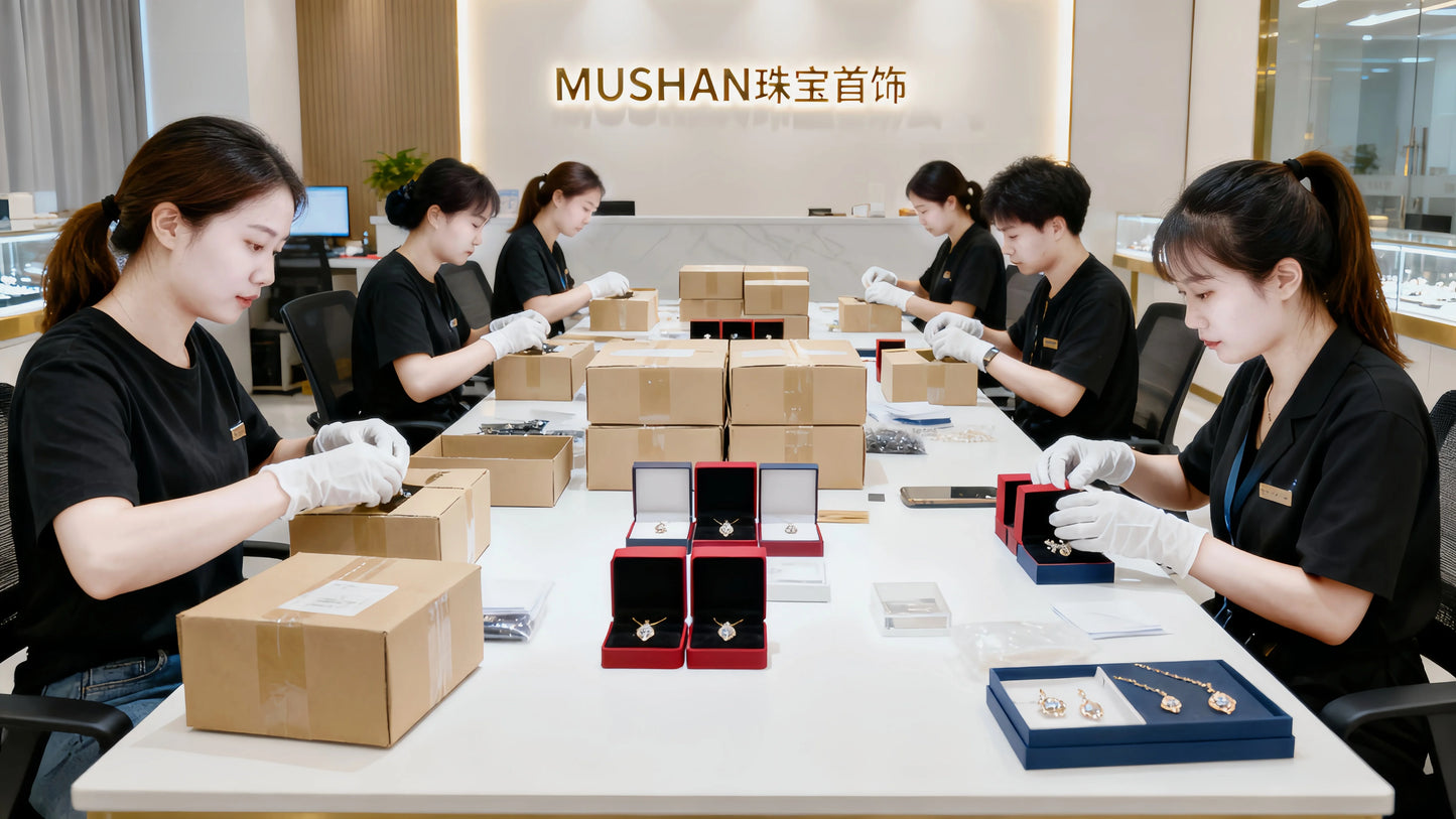 MUSHAN Bespoke Luxury Jewelry 925 Sterling Silver Rings 3ct 4ct 5ct Wedding Real D Color VVS Moissanite Ring Band MST Patent