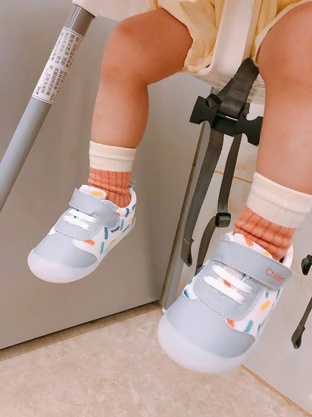 Boys/Girls Baby Walking Shoes 2025 Spring/Autumn New 0-2 Year Old Shoes Soft Sole Mesh Breathable Baby Shoe Nude Shoe Bebê أحذية