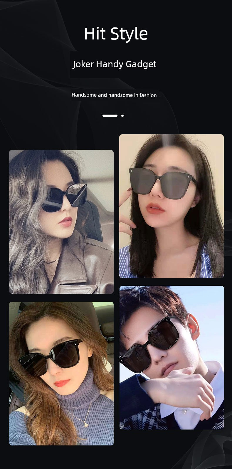 GM Myopic Sunglasses Men Can Wear Degrees for Driving Sun Protection UV Protection 2025 New Sunglasses Women