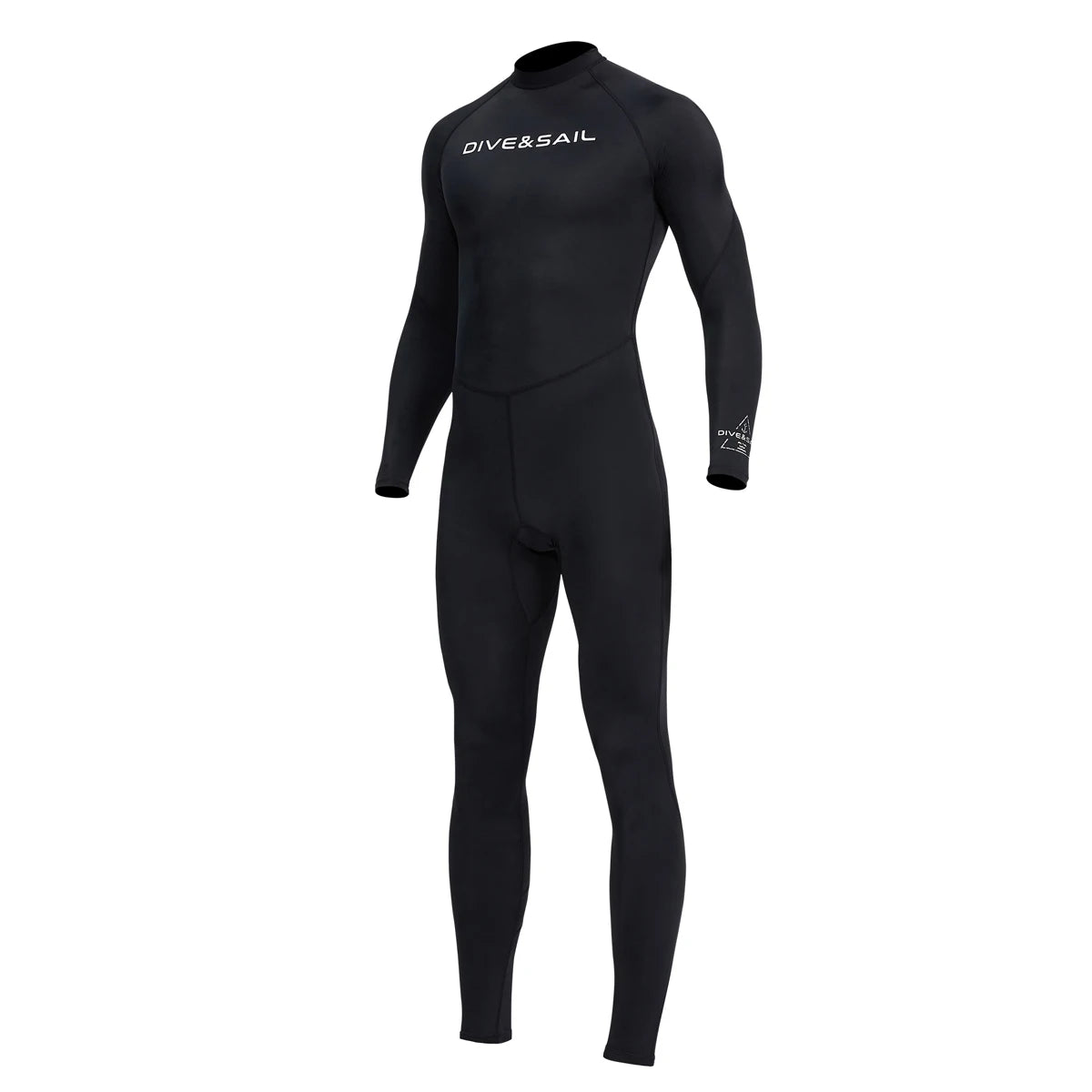 Summer Men's Long-sleeved One-piece Swimsuit Lightweight Breathable Beach Surfing Swimming Sunscreen Quick-drying Clothesdropshi