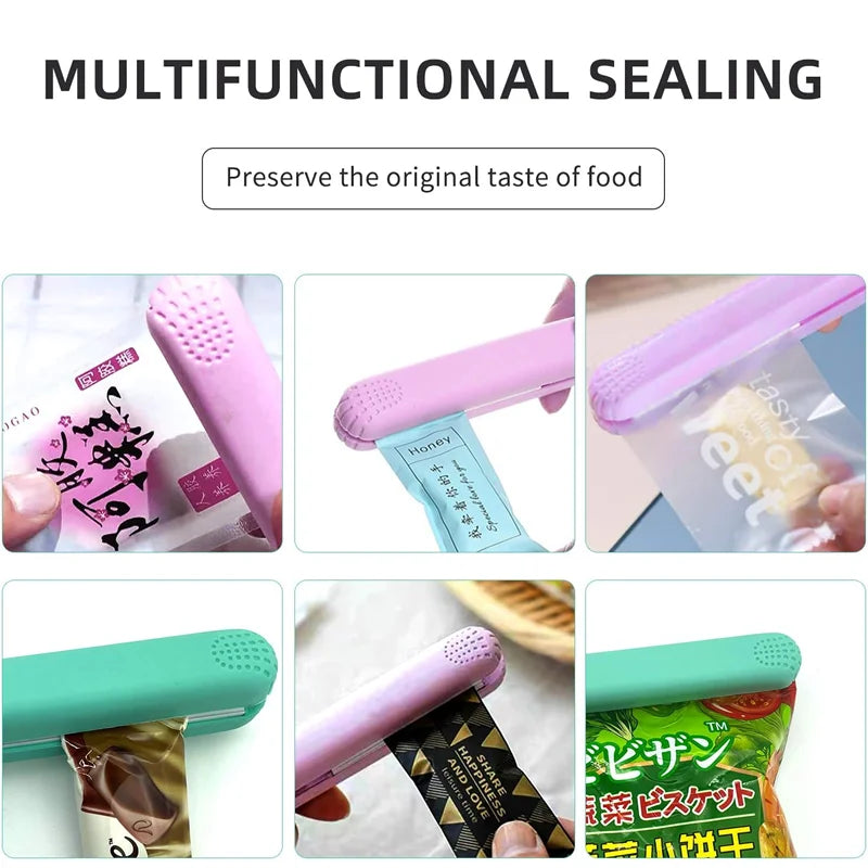 Multi-function Mini Vacuum Packing Machine Package Sealer Bags Plastic Food Bag Portable Sealer Packing for Kitchen Accessories