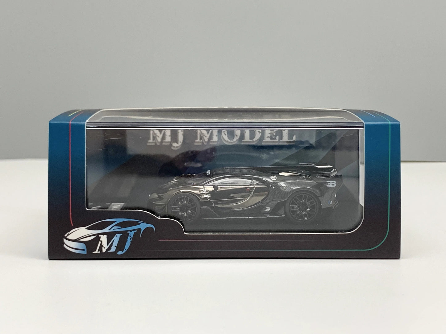 MJ 1:64 BUGATTI VISION GT Alloy Car Model Collection Ornament