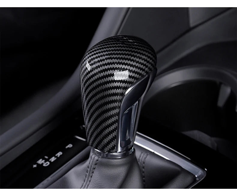 Car Gear Shift Knob Gear Head Cover Trim Sticker For Mazda 3 BP Axela CX-30 CX30 CX-50 CX50 2019 2020 2021 2022 2023 2024 2025