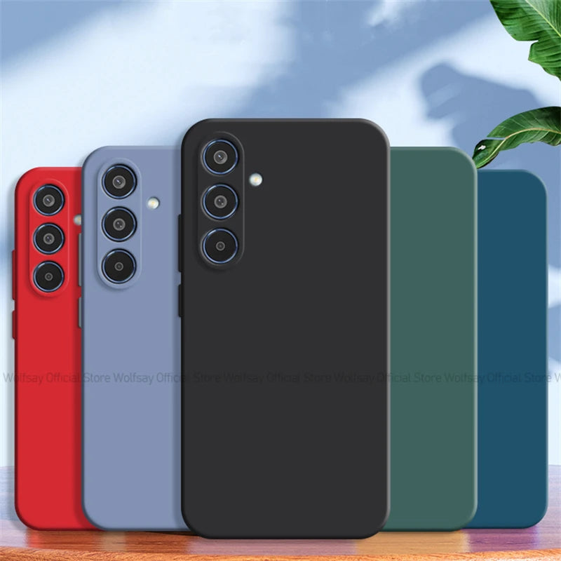 For Samsung Galaxy A16 5G Case Samsung Galaxy A16 5G Cover TPU Shockproof Liquid Silicone Phone Cover For Samsung Galaxy A16 5G