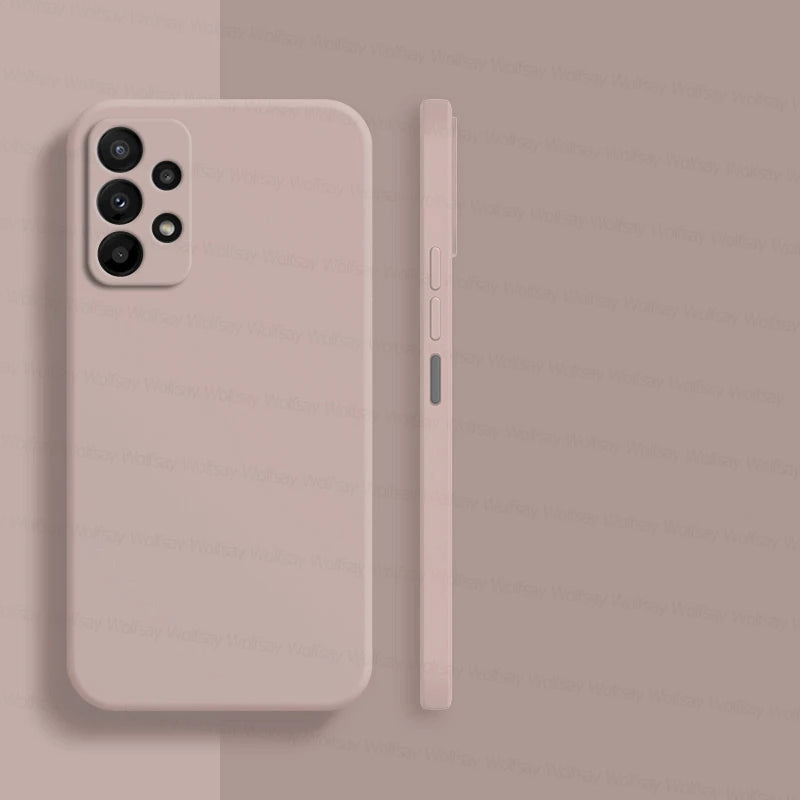 For Samsung Galaxy A23 Case Samsung Galaxy A13 A14 A23 A24 A25 A33 A34 A53 A54 5G Cover Liquid Silicone Case Samsung Galaxy A23