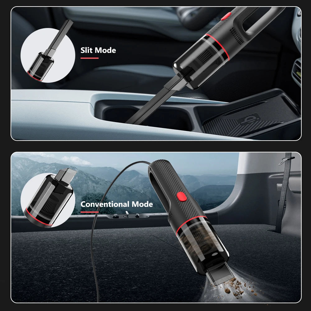 Carsun 5000Pa Wired Car Vacuum Cleaner - Portable Compact for Efficient In-Car Cleaning