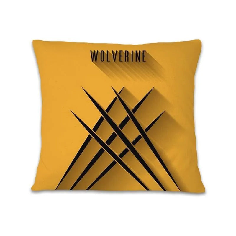 Spiderman cartoon pillowcase Iron Man Captain AmericaSuitable for sofa car bedroom decorative cushion cover pillow cover