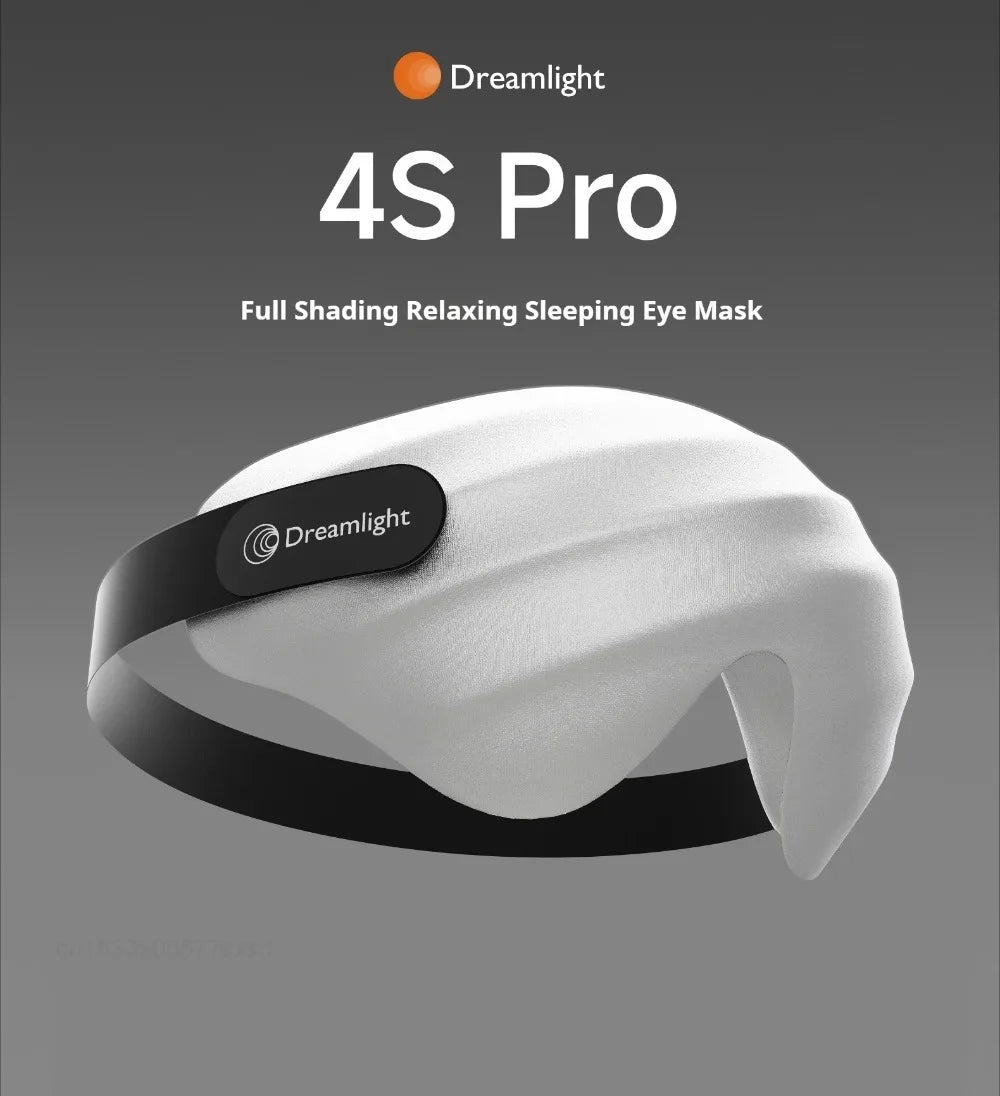 Dreamlight 4S Pro Generation Full Shading Relaxing Eye Mask Sleeping Mask Block Out Light Sleep Portable Travel Relax Eyepatch