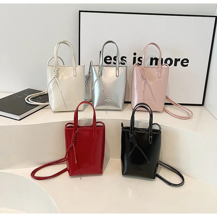 Women Handbags Female Pu Leather Shoulder Bags Luxury Large Capacity Crossbody Bags Solid Flap for Women Portable Phone Purse