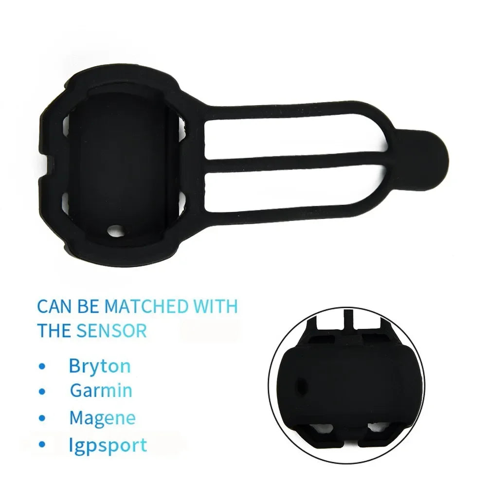 1pc Bicycle Computer Cadence Sensor Silicone Case Protector Cover For Garmin Igpsport Cycling Parts Speed Sensor