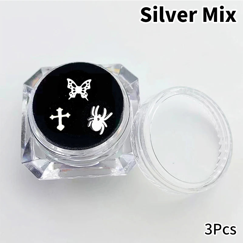 3pcs Teeth Gems Tooth Jewelry Ornaments With Box Fashion Teeth Gems Beauty Diamond Dental Crystal Teeth Jewelry Gem Decoration