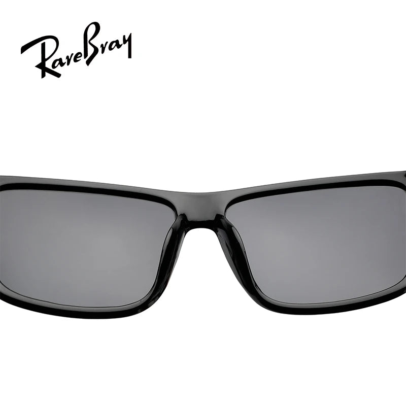 RareBray New Fashion Men Women Sunglasses Polarized Trendy Driving Outdoor Fishing UV400 Anti-glare Square Frame Eyeglasses