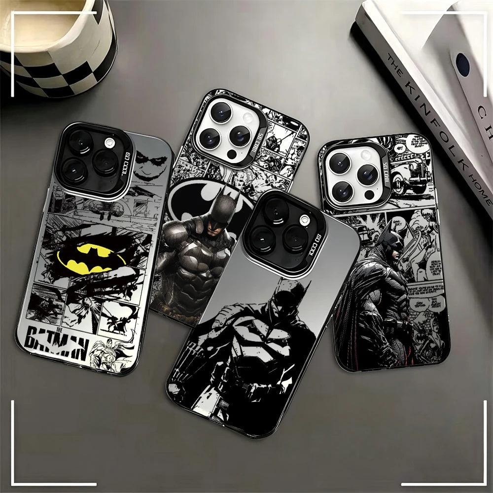 Cool Anime B-Batmans Phone Case For iPhone 17 17e 16e 16 15 14 13 12 11 mini Pro Max X XR 8 Air Plus Anti Fall Matte Back Cover