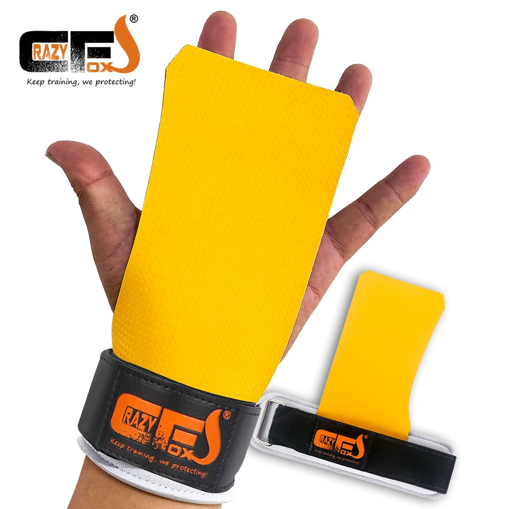 Weight Lifting Grips Gym Gloves Men Alternative Power Lifting Hooks for Deadlifts Neoprene Padded Wrist Support Calleras