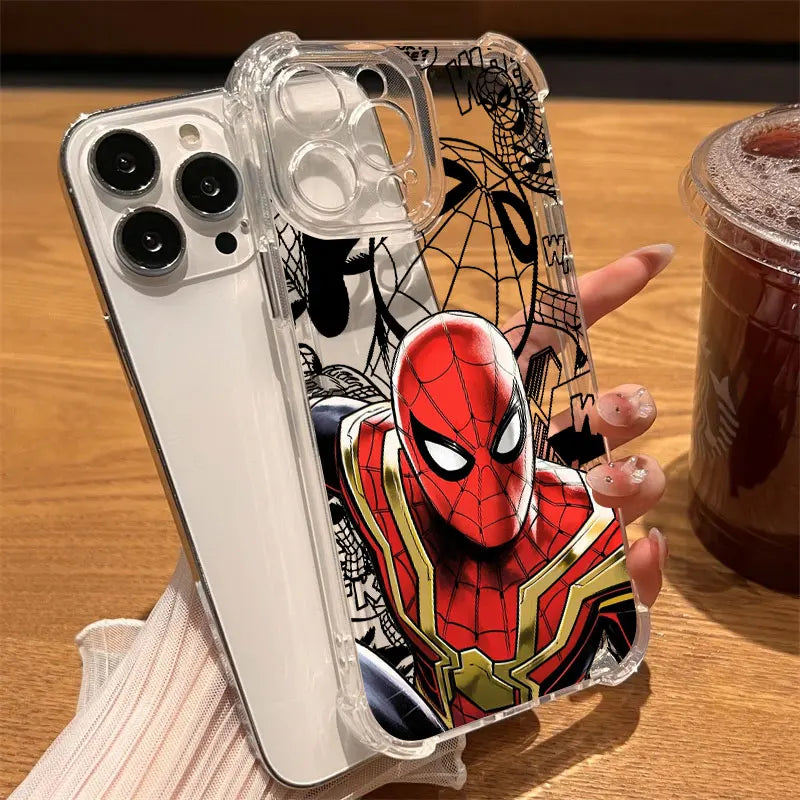 Hot Movie SpiderS ManS Phone Case For Motorola Moto Edge G G77 G86 G06 G56 70 60 50 G24 E15 Pro Neo Fusion Stylus Power 5G