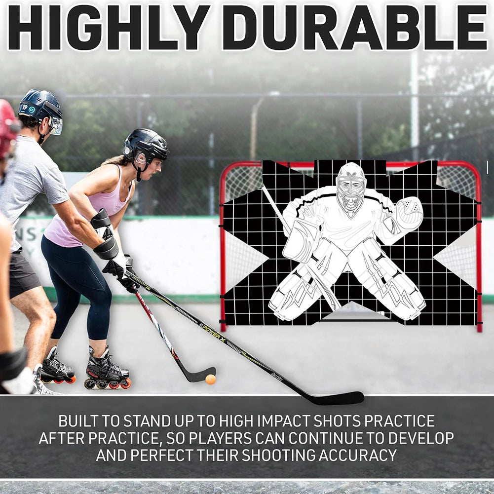 Hockey Goalie Shooting Target Street Hockey Net Goalie Target Hockey Goal Practice Target for Hockey Training