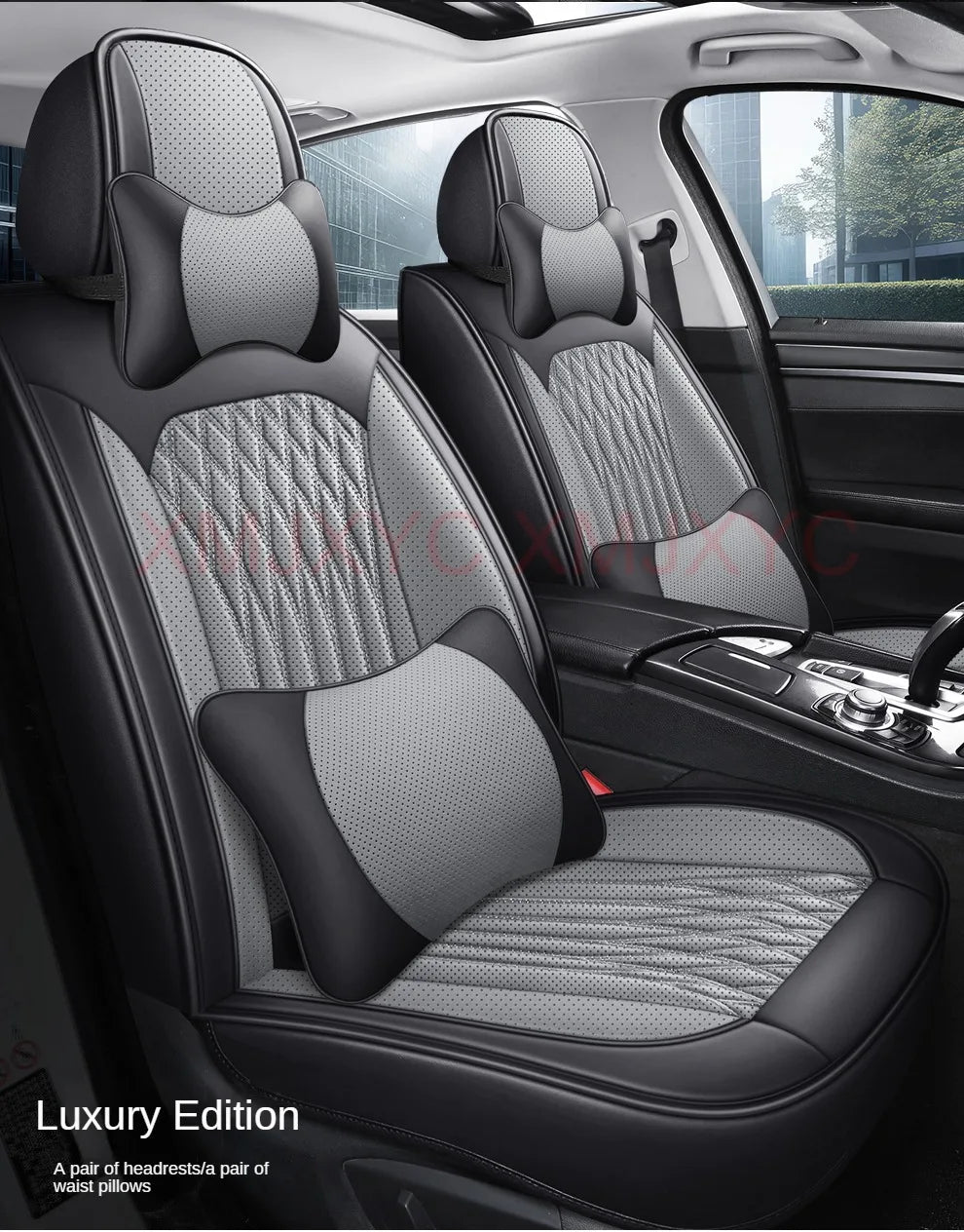 Pu Leather Universal Car Seat Cover for Mercedes A-Class W168 W169 W176 W177 A-Klasse A180 A190 A200 A220 A250 Auto Accessories