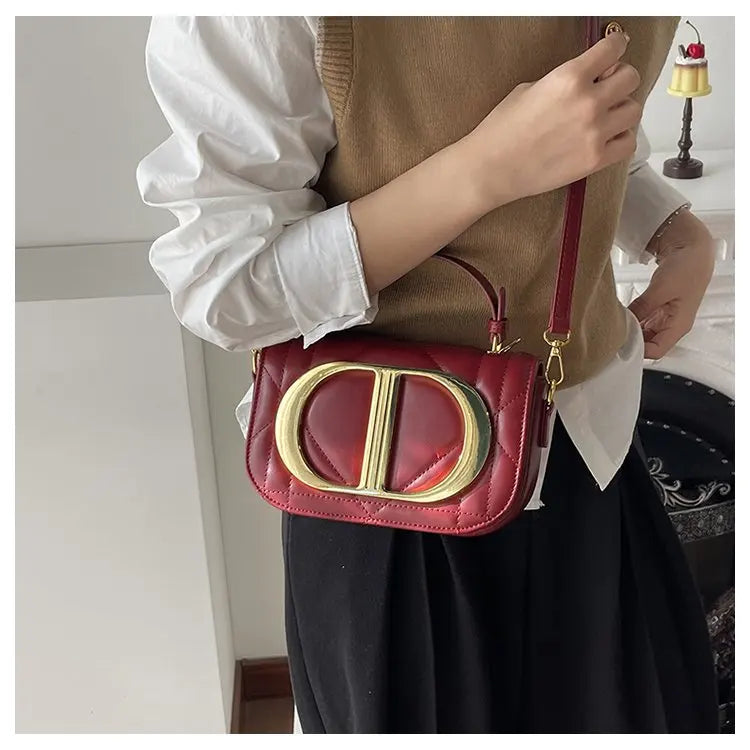Luxury Chic Designer Diaper Bag For Women Large Capacity Tote Elegant Leather Crossbody Handbag For Fashionable And Practical