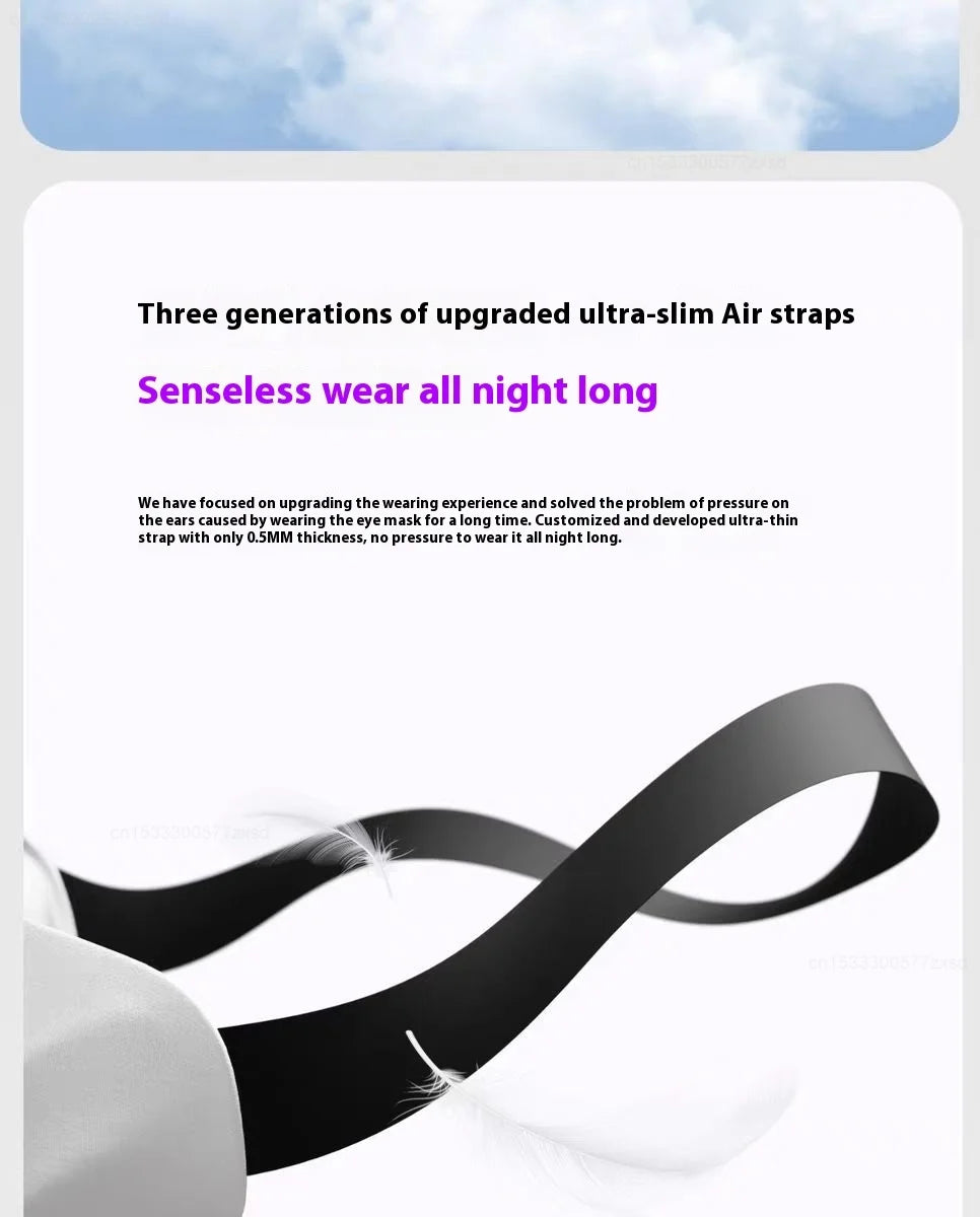 Xiaomi Dreamlight 4Spro Airbag Eye Mask Silk Texture Shading Sleep for Adult Eye Fatigue Stereoscopic Sleep Adjustable Eye Mask