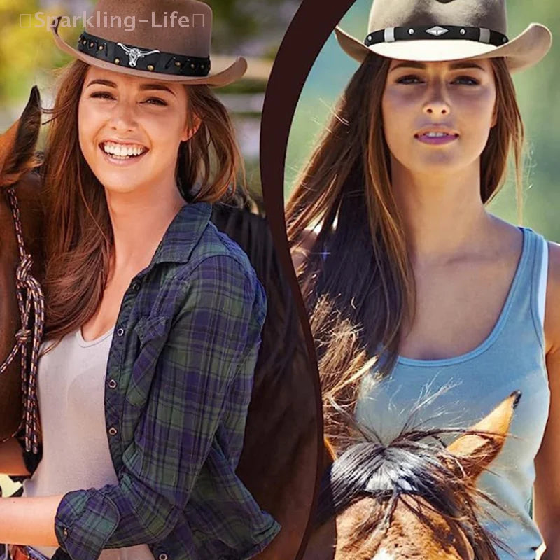 Fashion Fedora Belt Accessories Men's Women's Hats Straw Hats Accessories Belts Belt Buckles Outdoor Decoration Fashion