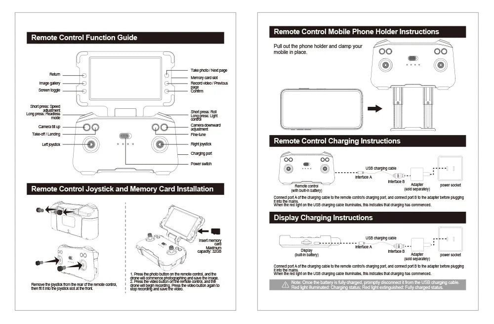 XJ2 Mini Drone 8K HD Camera, Foldable Brushless RC Quadcopter, Remote Control Toy for Kids Teens Beginners Gift Drone