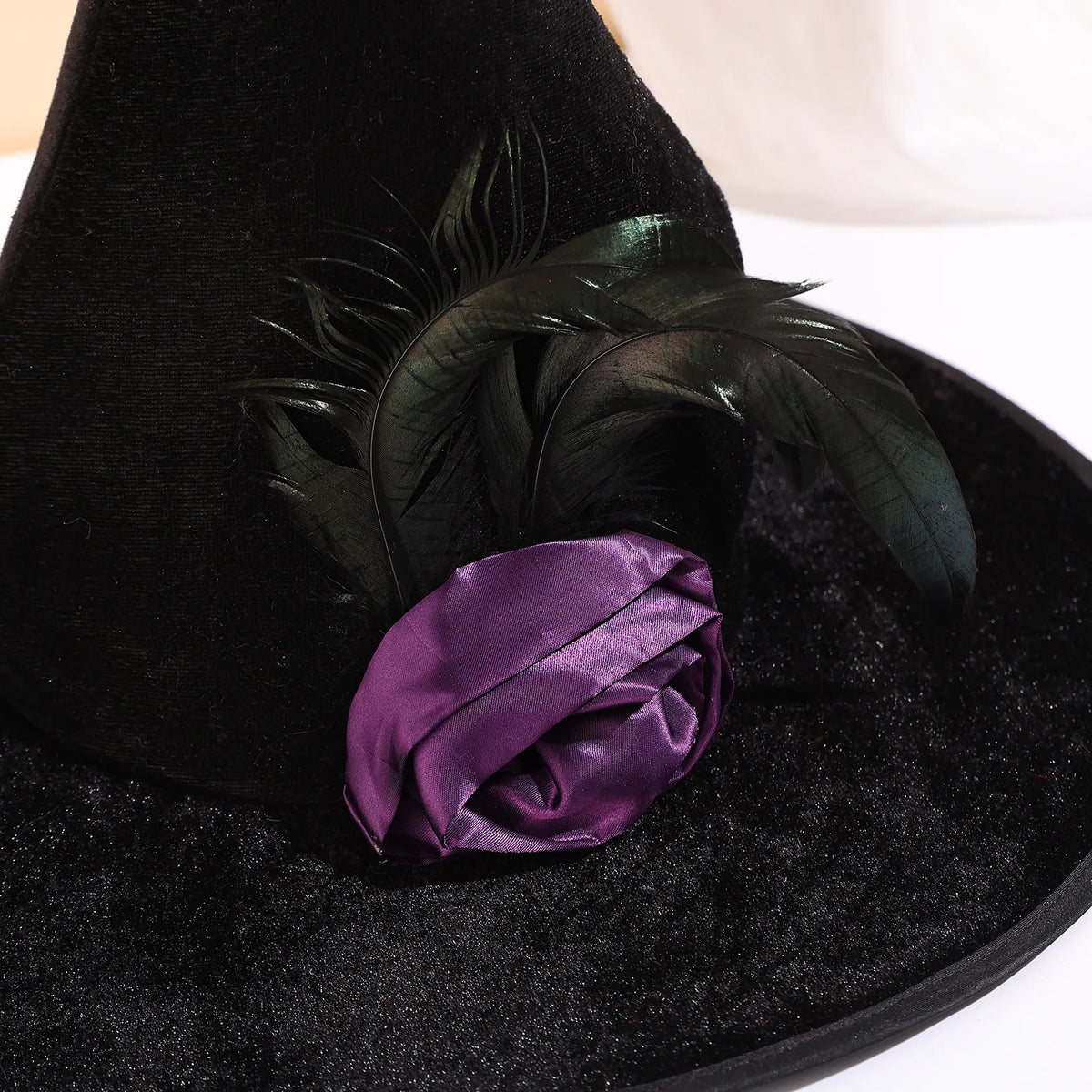 Witch Hat Halloween Costume Dress Up Festival Ghost Cosplay Costume Halloween Party Funny Dress up Props