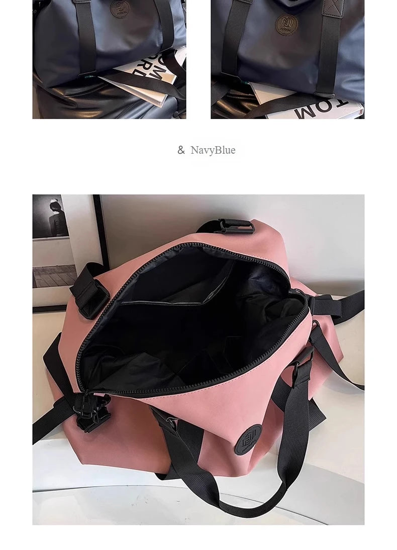 Travel bag Women's short-distance lightweight large-capacity duffel bag Men's business travel handbag Sports fitness backpack