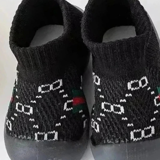 Children's Outwear Children's Shoes Children's Walking Shoes New Spring Autumn Mesh Children's Solid Color Shoes Soft Sole