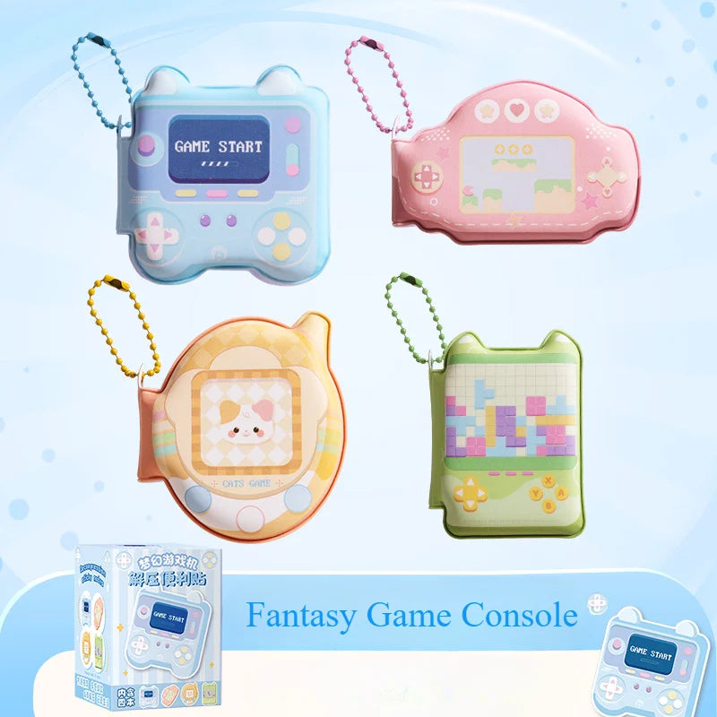 4Pcs New Stress  Mini Creative Relief Sticky Notes Modeling Book Students Portable Office Memo Can Be Pasted Note Pads